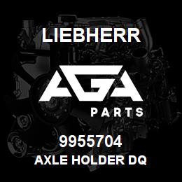 9955704 Liebherr AXLE HOLDER DQ | AGA Parts