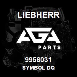 9956031 Liebherr SYMBOL DQ | AGA Parts