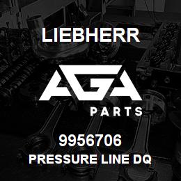 9956706 Liebherr PRESSURE LINE DQ | AGA Parts