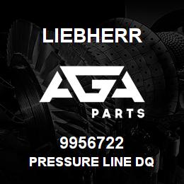 9956722 Liebherr PRESSURE LINE DQ | AGA Parts