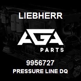 9956727 Liebherr PRESSURE LINE DQ | AGA Parts