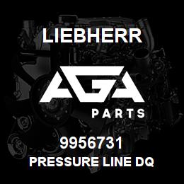 9956731 Liebherr PRESSURE LINE DQ | AGA Parts