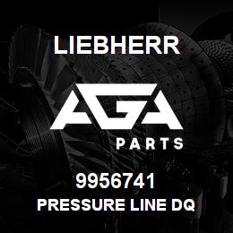 9956741 Liebherr PRESSURE LINE DQ | AGA Parts