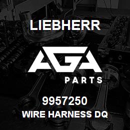 9957250 Liebherr WIRE HARNESS DQ | AGA Parts