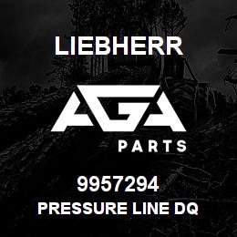 9957294 Liebherr PRESSURE LINE DQ | AGA Parts