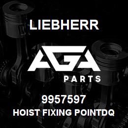 9957597 Liebherr HOIST FIXING POINTDQ | AGA Parts