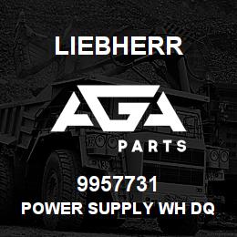 9957731 Liebherr POWER SUPPLY WH DQ | AGA Parts