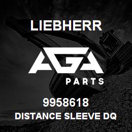 9958618 Liebherr DISTANCE SLEEVE DQ | AGA Parts