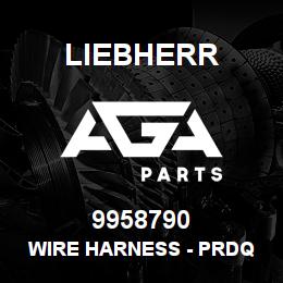 9958790 Liebherr WIRE HARNESS - PRDQ | AGA Parts