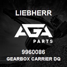 9960086 Liebherr GEARBOX CARRIER DQ | AGA Parts
