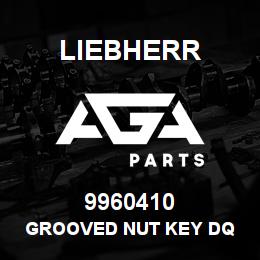 9960410 Liebherr GROOVED NUT KEY DQ | AGA Parts