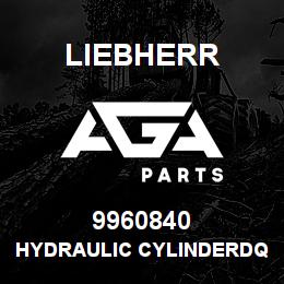 9960840 Liebherr HYDRAULIC CYLINDERDQ | AGA Parts