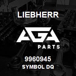 9960945 Liebherr SYMBOL DQ | AGA Parts