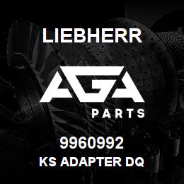 9960992 Liebherr KS ADAPTER DQ | AGA Parts