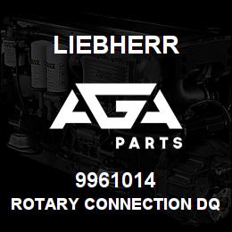 9961014 Liebherr ROTARY CONNECTION DQ | AGA Parts