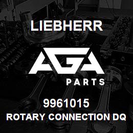 9961015 Liebherr ROTARY CONNECTION DQ | AGA Parts