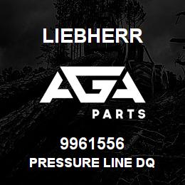 9961556 Liebherr PRESSURE LINE DQ | AGA Parts