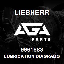 9961683 Liebherr LUBRICATION DIAGRADQ | AGA Parts