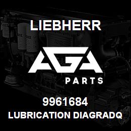 9961684 Liebherr LUBRICATION DIAGRADQ | AGA Parts