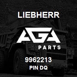 9962213 Liebherr PIN DQ | AGA Parts