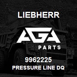 9962225 Liebherr PRESSURE LINE DQ | AGA Parts