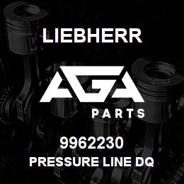 9962230 Liebherr PRESSURE LINE DQ | AGA Parts