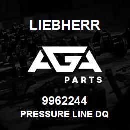 9962244 Liebherr PRESSURE LINE DQ | AGA Parts