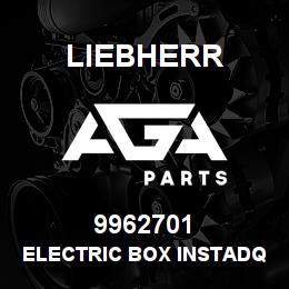 9962701 Liebherr ELECTRIC BOX INSTADQ | AGA Parts