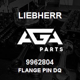 9962804 Liebherr FLANGE PIN DQ | AGA Parts