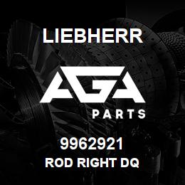 9962921 Liebherr ROD RIGHT DQ | AGA Parts