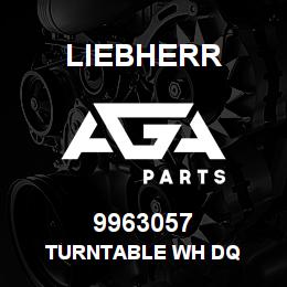 9963057 Liebherr TURNTABLE WH DQ | AGA Parts