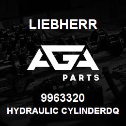 9963320 Liebherr HYDRAULIC CYLINDERDQ | AGA Parts