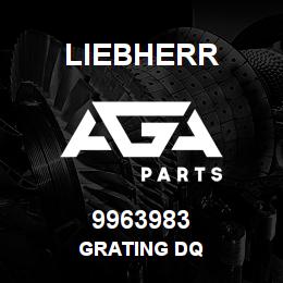9963983 Liebherr GRATING DQ | AGA Parts
