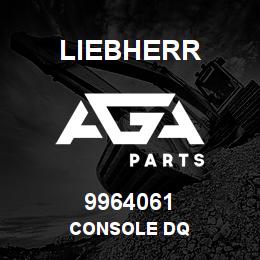 9964061 Liebherr CONSOLE DQ | AGA Parts