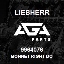 9964076 Liebherr BONNET RIGHT DQ | AGA Parts
