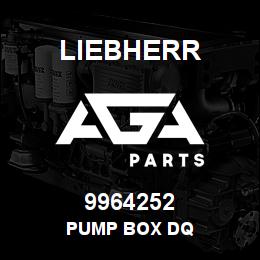 9964252 Liebherr PUMP BOX DQ | AGA Parts