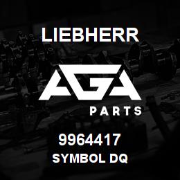 9964417 Liebherr SYMBOL DQ | AGA Parts