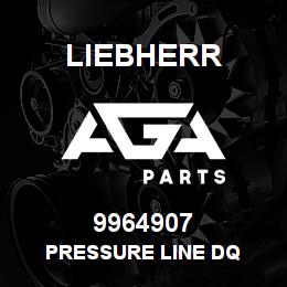 9964907 Liebherr PRESSURE LINE DQ | AGA Parts