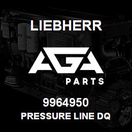 9964950 Liebherr PRESSURE LINE DQ | AGA Parts