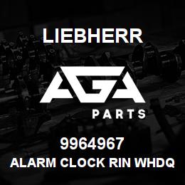 9964967 Liebherr ALARM CLOCK RIN WHDQ | AGA Parts