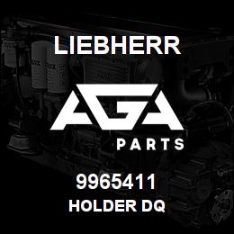 9965411 Liebherr HOLDER DQ | AGA Parts