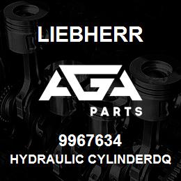 9967634 Liebherr HYDRAULIC CYLINDERDQ | AGA Parts