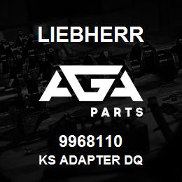 9968110 Liebherr KS ADAPTER DQ | AGA Parts