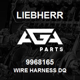 9968165 Liebherr WIRE HARNESS DQ | AGA Parts