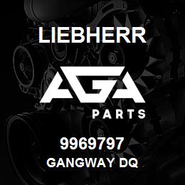9969797 Liebherr GANGWAY DQ | AGA Parts
