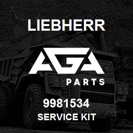 9981534 Liebherr SERVICE KIT | AGA Parts