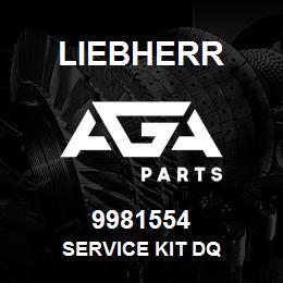 9981554 Liebherr SERVICE KIT DQ | AGA Parts