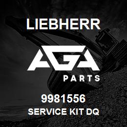 9981556 Liebherr SERVICE KIT DQ | AGA Parts