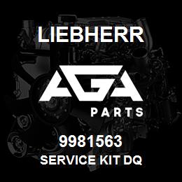 9981563 Liebherr SERVICE KIT DQ | AGA Parts