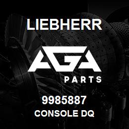 9985887 Liebherr CONSOLE DQ | AGA Parts